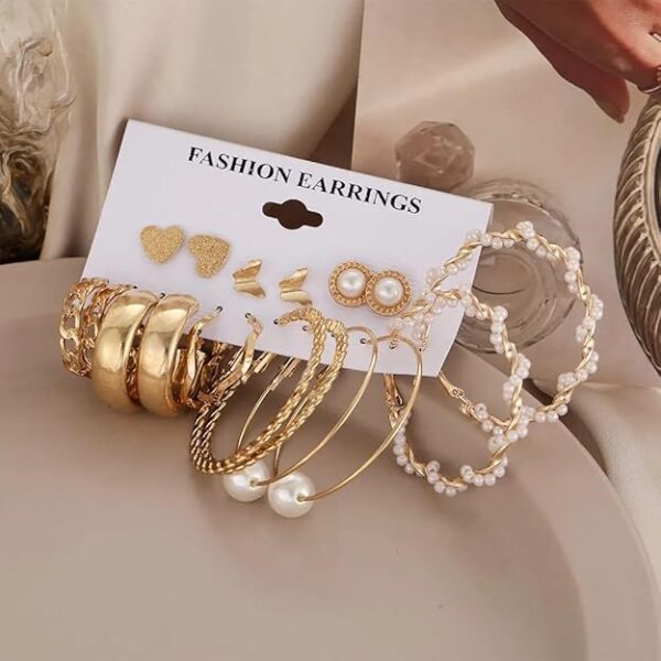 Korean Earrings Set