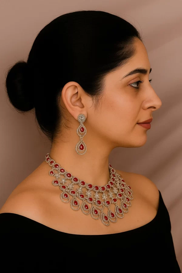 Radiant Raindrops Ruby Set 3