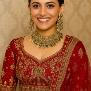 Ruhani Antique Toned Festive Set