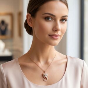 Mystique Panther Pendant Necklace