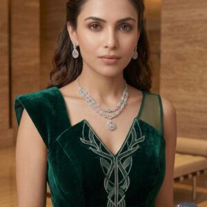 Pastel Grace Layered Necklace Set,